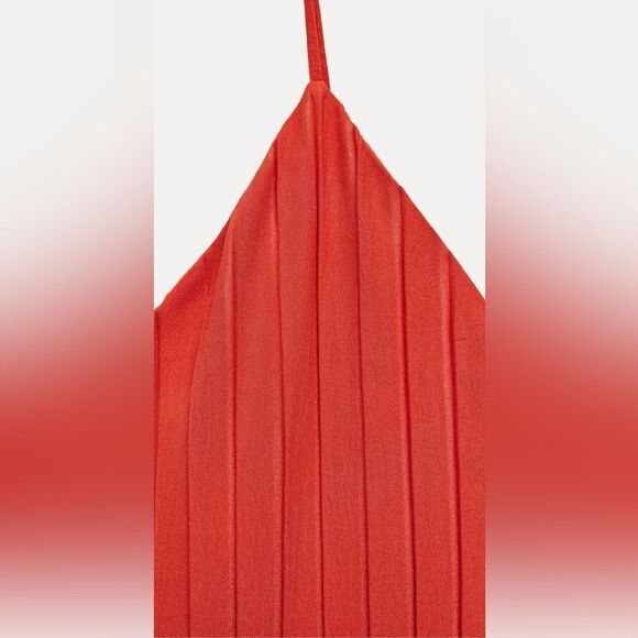 Zara long pleated jumpsuit - Picture 7 of 7
